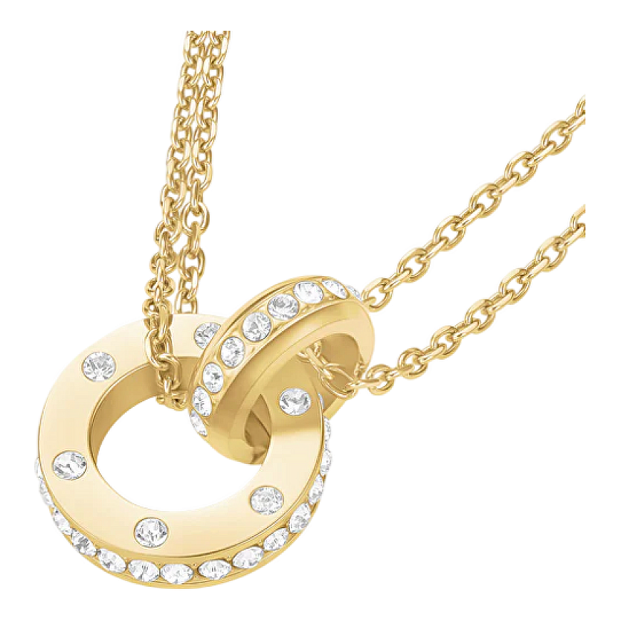 Rosefield Gold-Plated Necklace with Swarovski Crystals "Love Connection" JNLCG-J1315 – 4