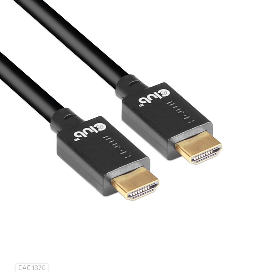 CLUB3D Ultra High Speed HDMI 4K120Hz, 8K60Hz Certified Cable 48Gbps M/M 1.5 m/4.92 ft – 4