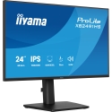 iiyama ProLite XB2491HS-B1 PC lamekuvar 60,5 cm (23.8") 1920 x 1080 pikslit Full HD LCD Must