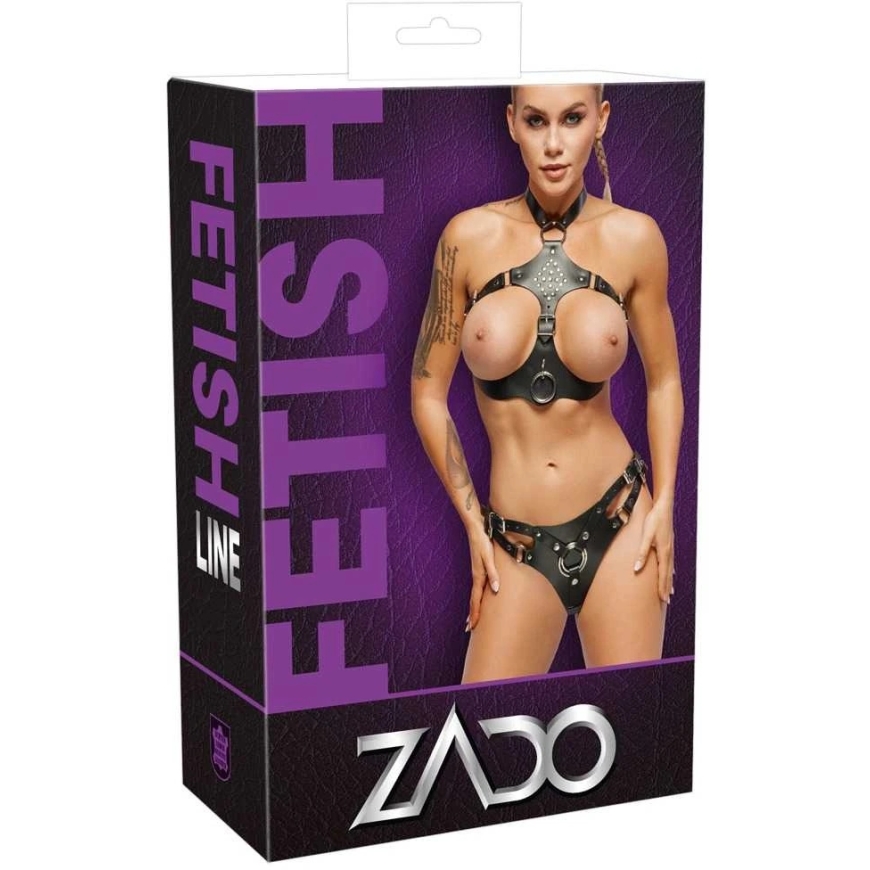 ZADO Nahkavööde komplekt L/XL
