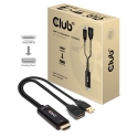 CLUB3D CAC-1331 video cable adapter 0.25 m HDMI DisplayPort Black CLUB3D CAC-1331 video cable adapter 0.25 m HDMI DisplayPort Black