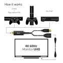 CLUB3D CAC-1331 video cable adapter 0.25 m HDMI DisplayPort Black CLUB3D CAC-1331 video cable adapter 0.25 m HDMI DisplayPort Black
