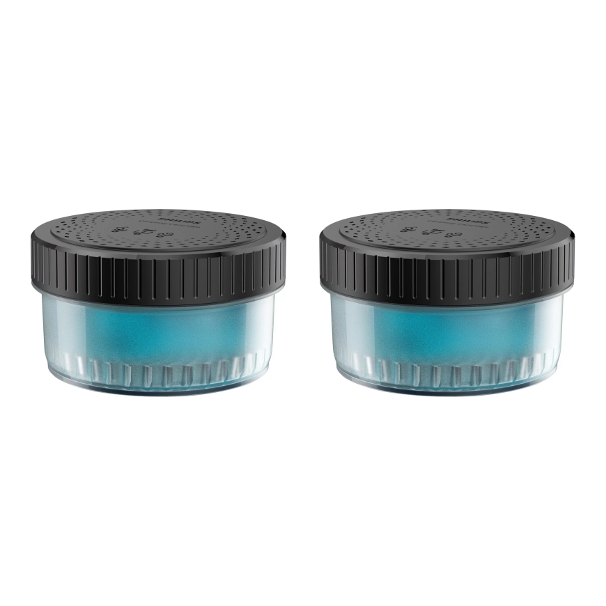 Philips Quick Clean Pod Cartridge CC12/50 2-pack cleaning cartridges for electric shaver heads – 2