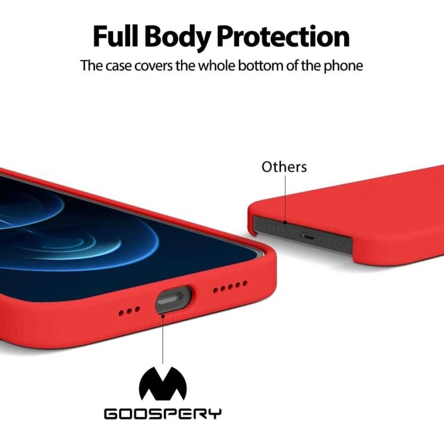Mercury Pure Magsafe silikoonist kate Samsung S942 S26 punane – 2