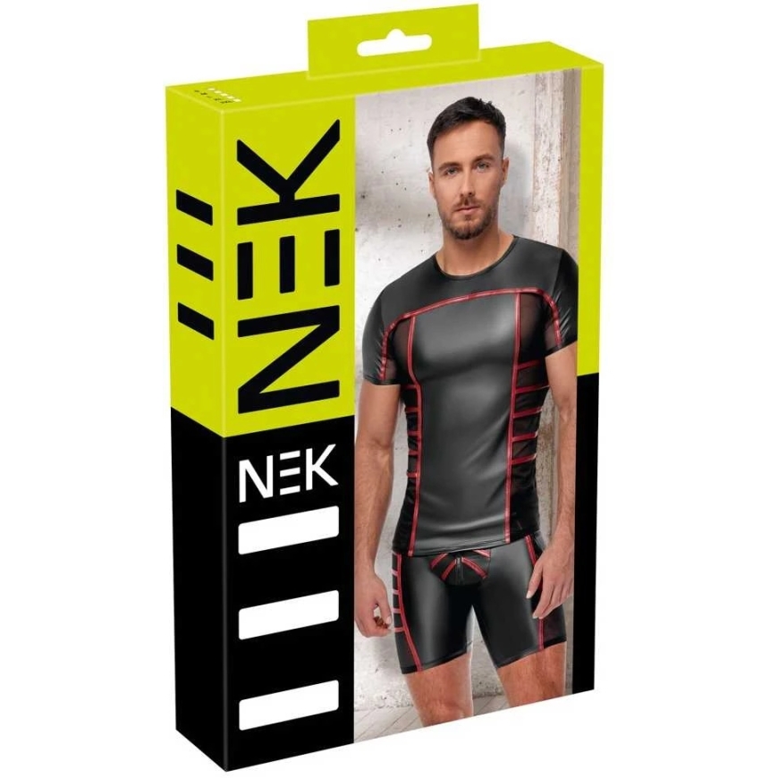 NEK Men's Short juodas/red M