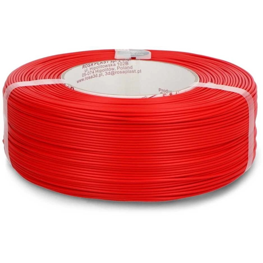 Rosa3D PLA starter filament refill 1.75 mm 1kg - red – 2