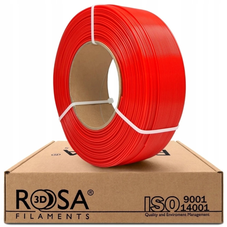 Rosa3D PLA стартовый запас 1.75 мм 1кг - красный – 4