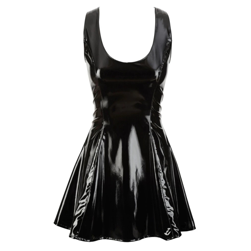 Black Level Vinyl Dress juodas M – 5