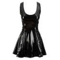 Must vinüüldress Black Level M Must vinüüldress Black Level M