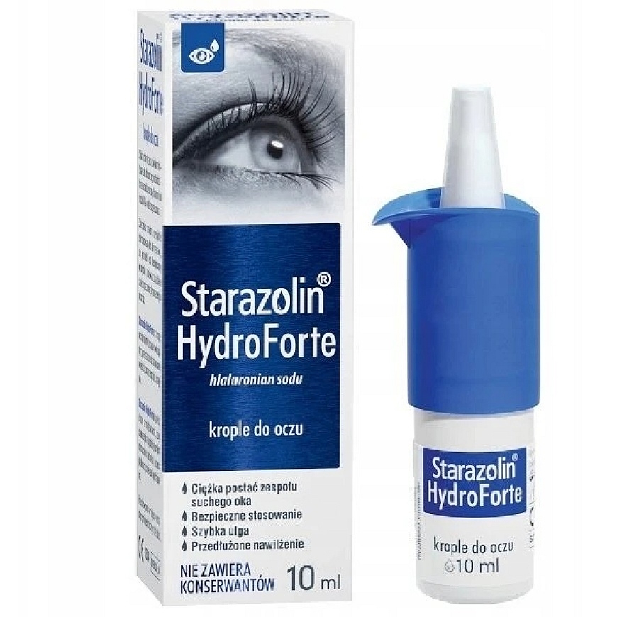 Polpharma Starazolin „HydroForte“ silmätipat 10 ml – 2