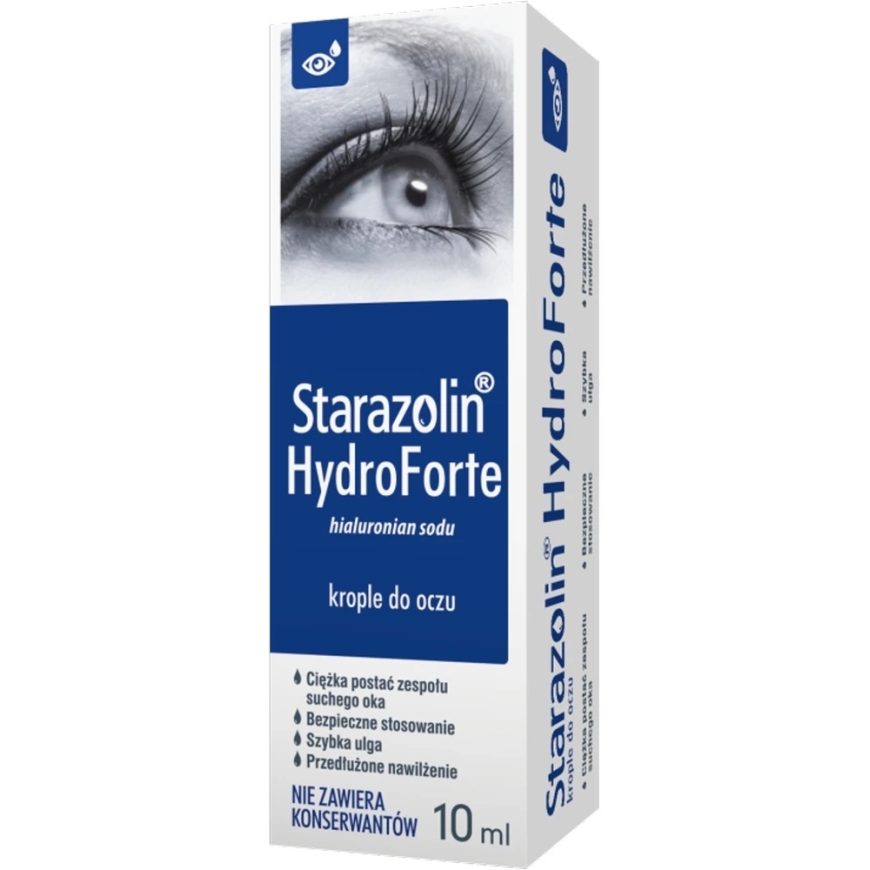 Polpharma Starazolin „HydroForte“ akių lašai 10 ml – 3