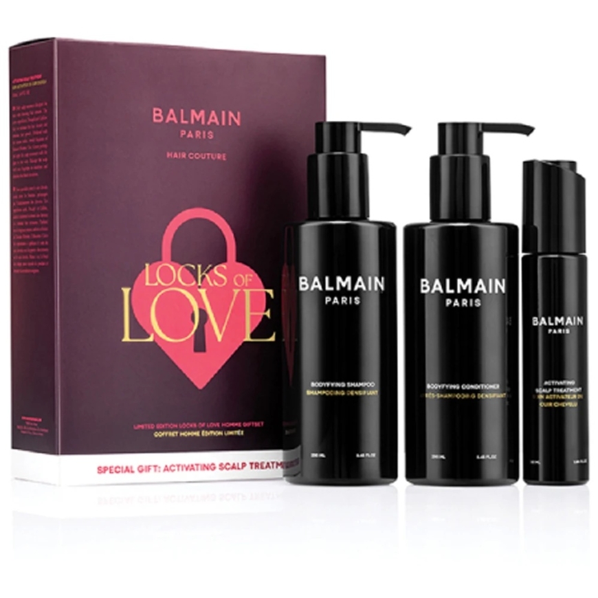 Набор Balmain Locks of Love Balmain Professionnel: Для мужчин, Шампунь для волос, Придающий объем, 250 мл + Для мужчин, Кондицио – 2