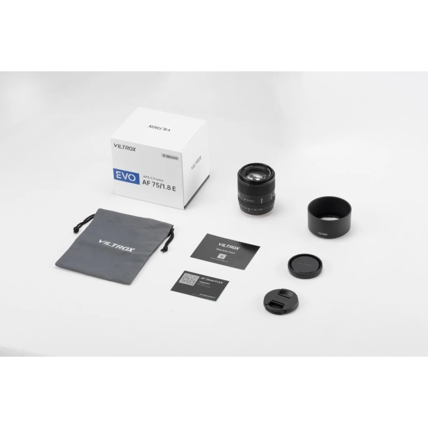Nikkor Kameros Objektyvas - Viltrox AF 75mm F1.8 EVO Autofocus Objektyvas Sony E Montavimui