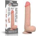 LoveToy 9 дюймовый скользящий силиконовый двойной дилдо LoveToy 9 дюймовый скользящий силиконовый двойной дилдо