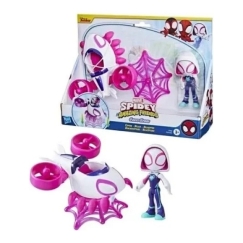 Hasbro *****SPD Spidey Ghost Spider+transportlīdzeklis F7456