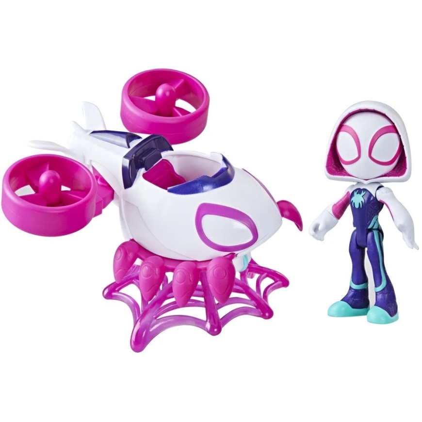 Hasbro *****SPD Spidey Ghost Spider+pojazd F7456 – 2