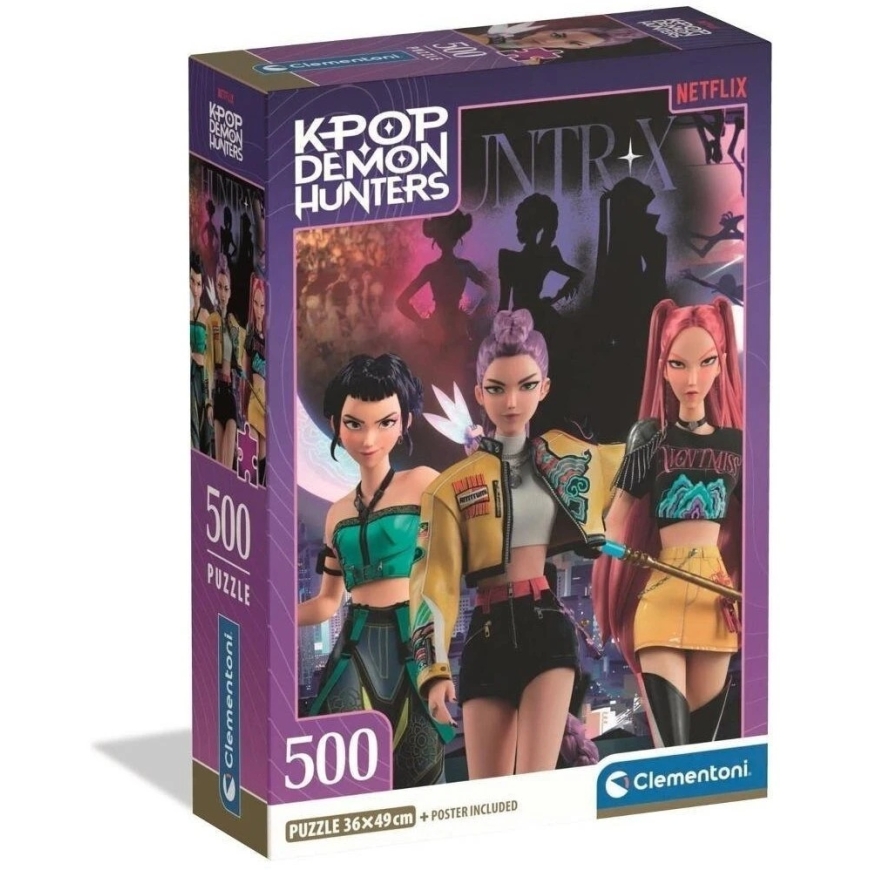 Clementoni Pusletükk 500 tk - K-Pop Demon Hunter – 5
