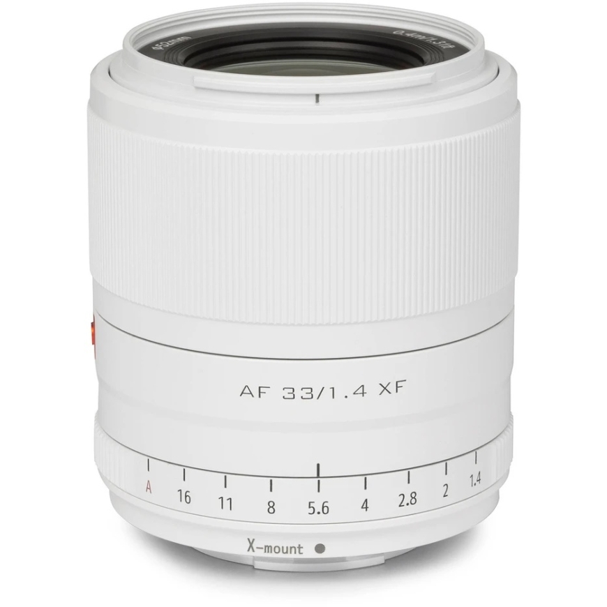 Kaamera objektiiv - Viltrox FX 33 mm F1.4 AF Fuji X ühendus valge – 4