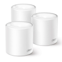 TP-Link Deco X50 (3-pack) Kaks sagedusala (2,4 GHz / 5 GHz) Wi-Fi 6 (802.11ax) Valge Sisemodem