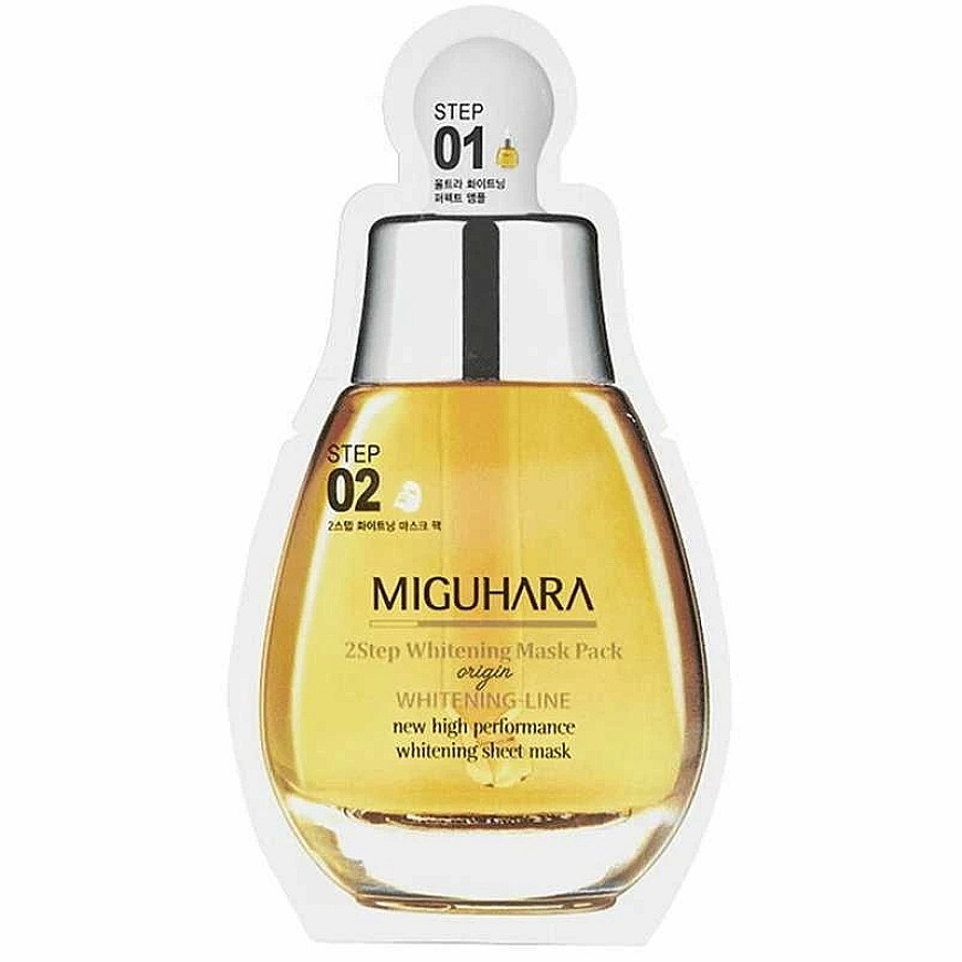 Miguhara 2 ШАГА ОСВЕТЛЯЮЩАЯ МАСКА ПАКЕТ ОРИГИН 2 u – 2