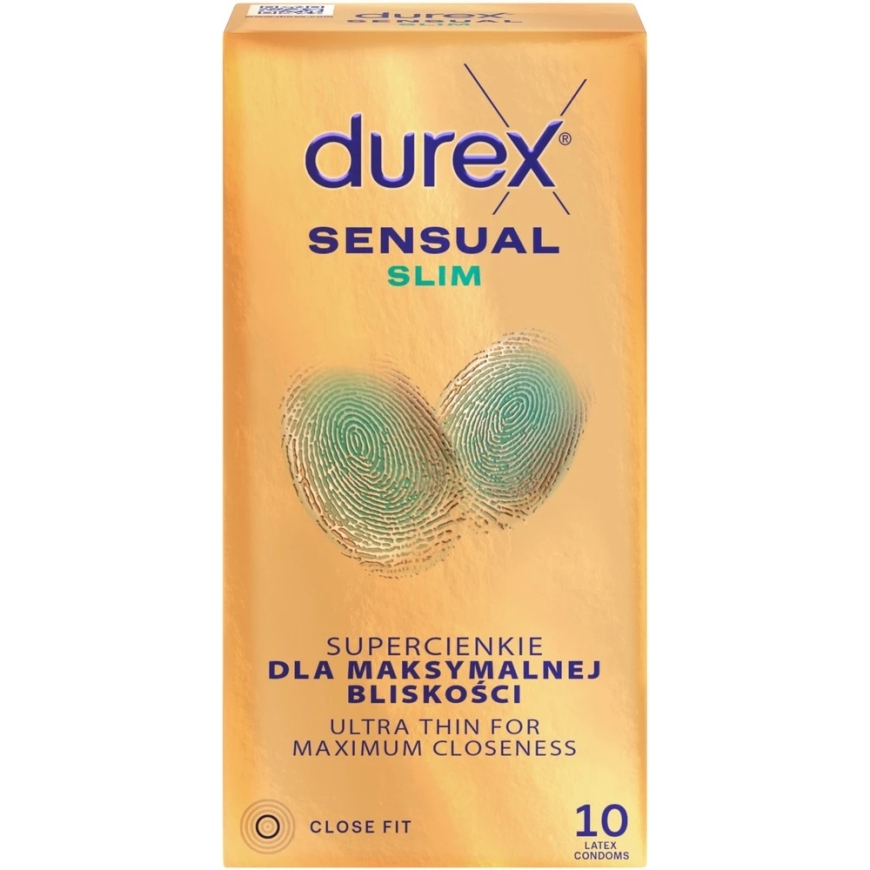 Durex Sensual Slim lateksest kondoomid 10 tk – 5