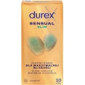 Durex Sensual Slim lateksa prezervatīvi 10 gab.