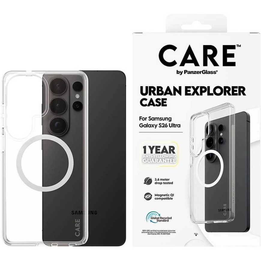 Panzer Glass Прозрачный чехол, совместимый с Qi – CARE от PanzerGlass – 3