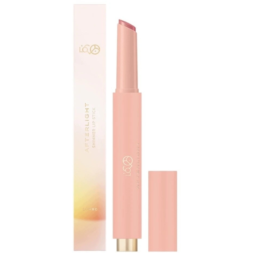 Lovro Afterlight Shimmer Lip Stick lip balm with glitter 02 Petal Nectar 2 g – 2
