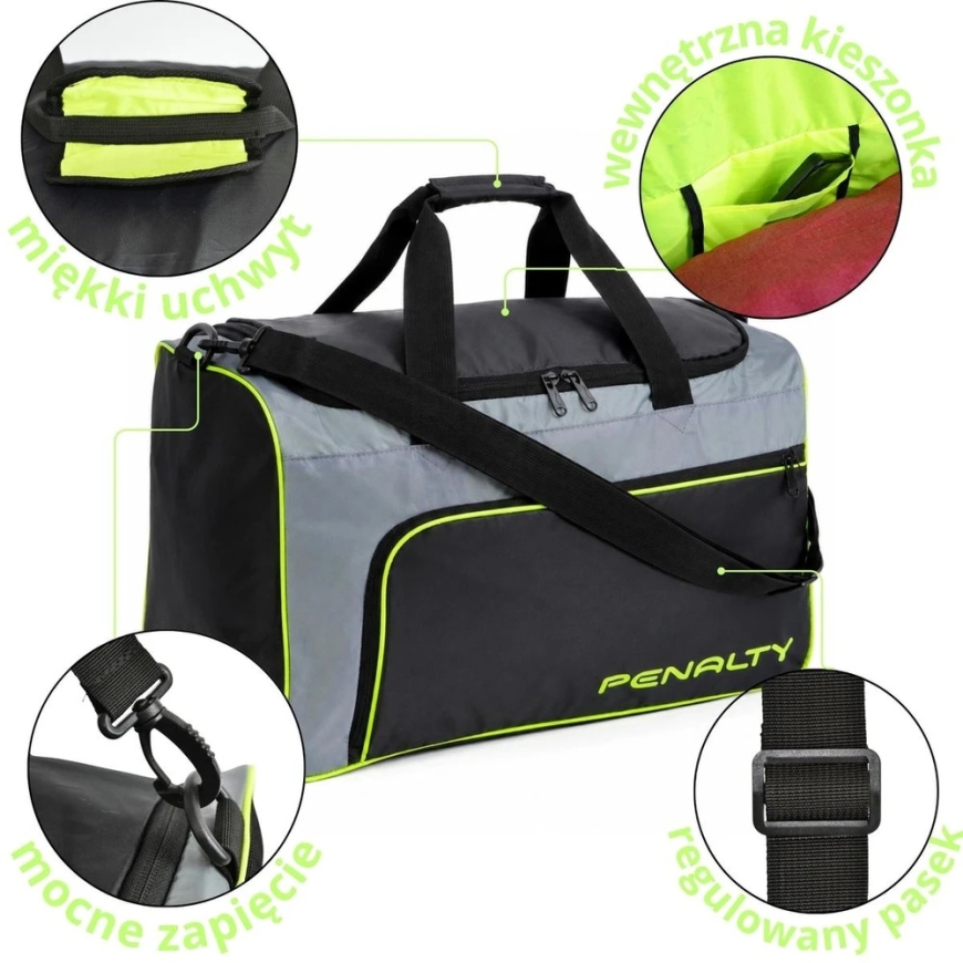 INNA SPORDIKOTT PENALTY BAG MALA GYM S11 KESKMINE NEON roheline 4007826 – 2