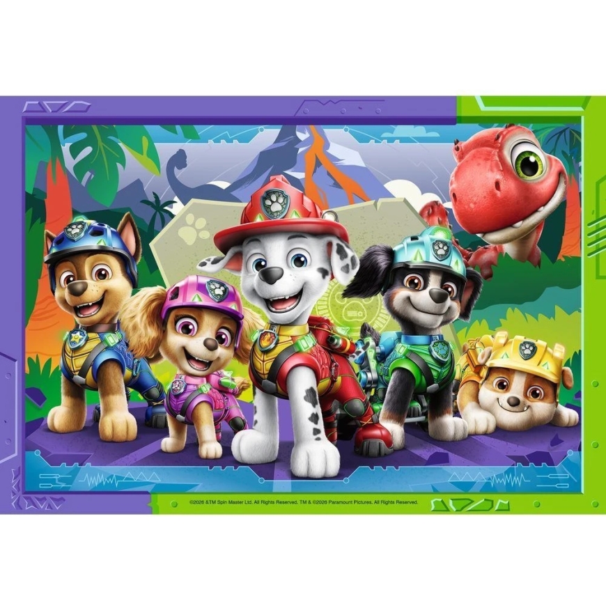 Ravensburger Paw Patrol Dino elokuvan palapeli 2x12kpl – 2