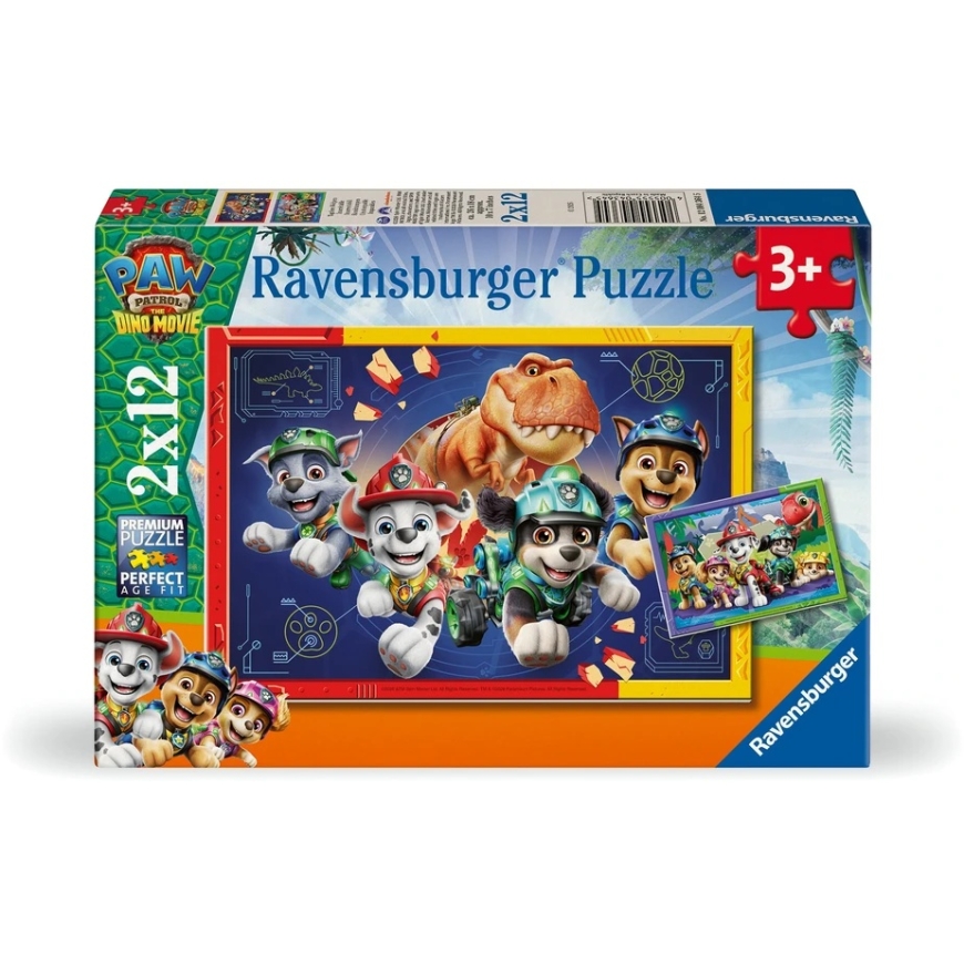 Ravensburger Paw Patrol Dino filmi pusle 2x12tk – 5