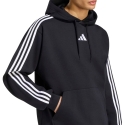 Bluza vyriška adidas Essentials 3-Stripes Fleece Hoodie juoda KY6602 (L) Bluza vyriška adidas Essentials 3-Stripes Fleece Hoodie juoda KY6602 (L)
