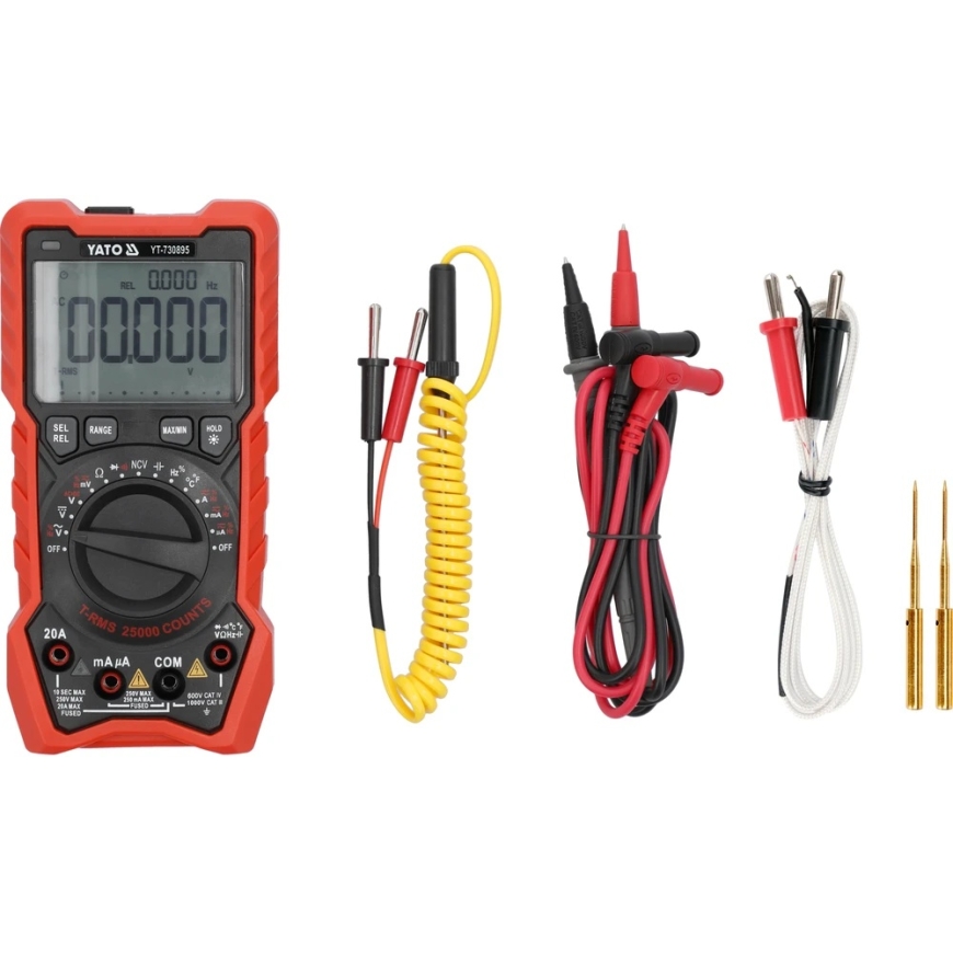 Yato TIKRAS RMS LCD 25000 DIGITĀLAIS METER – 5