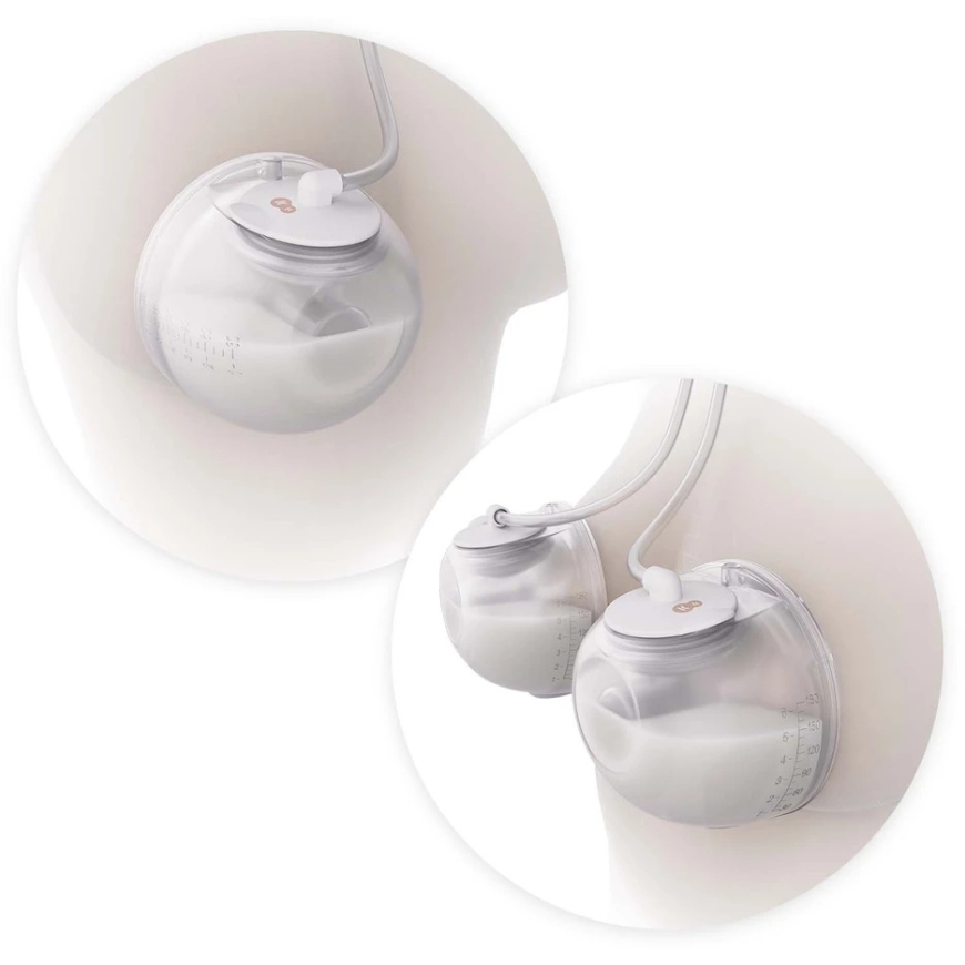 Kinderkraft GENTLEFLOW double electric breast pump, 3 modes, 180 ml, KEGEFL00GLD0000 – 2