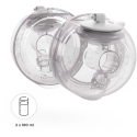 Kinderkraft GENTLEFLOW kaksois sähköinen rintapumppu, 3 tilaa, 180 ml, KEGEFL00GLD0000 Kinderkraft GENTLEFLOW kaksois sähköinen rintapumppu, 3 tilaa, 180 ml, KEGEFL00GLD0000
