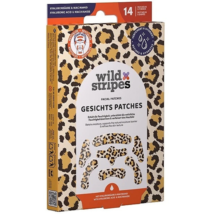 Wild Stripes hüdrokolloidliigid "Animal Leo" näoplaastrid, 14 tk. – 2