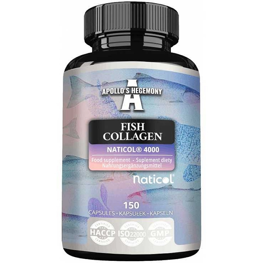 Apollos Hegemony Fish Collagen Dietary Supplement 150 Capsules