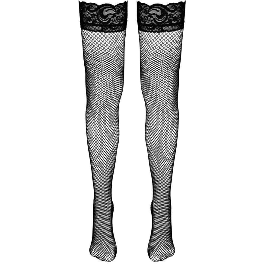 Cottelli Legwear verkkosukkahousut musta S – 4