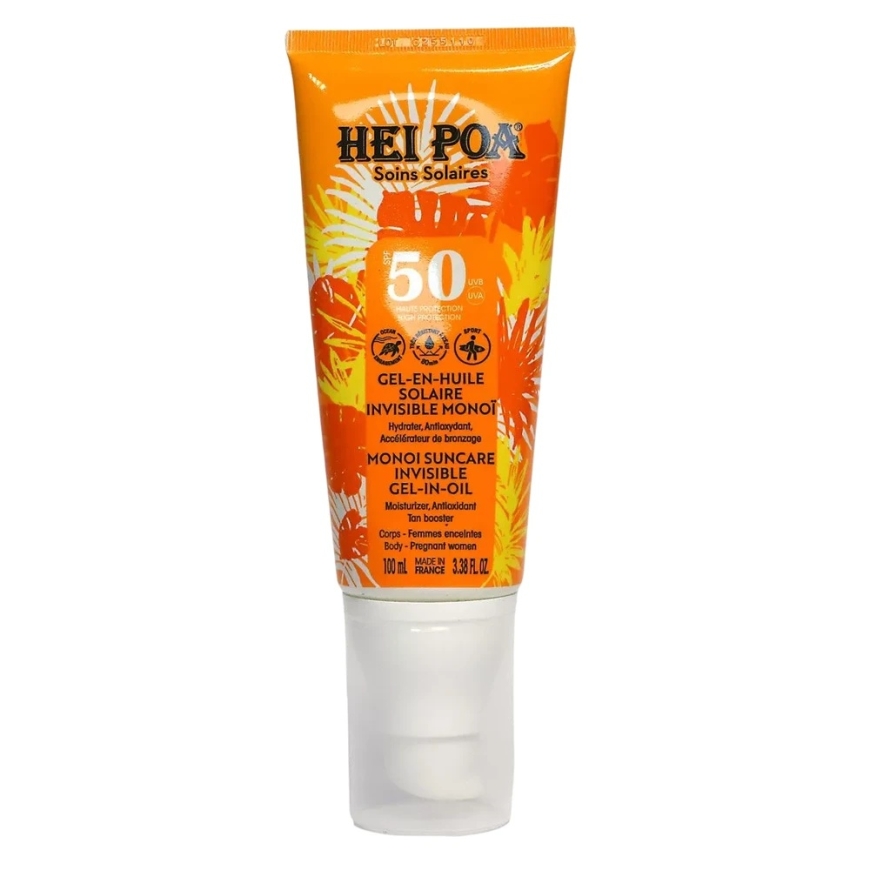 Hei Poa Suncare Saulessargs želeja SPF 50, 100 ml