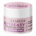 Activeshop Claresa Soft&Easy Builder Gel Blinking Pink – Construction Gel, 45 g