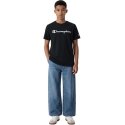 Champion SS T-paita lapsille musta 307322 KK001 (S)