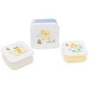 Miniland Barcelona Real Set 3 Lunch Boxes Real Madrid