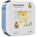 Miniland Barcelona Reālais Komplekts 3 Pusdienu Kastes Real Madrid Miniland Barcelona Reālais Komplekts 3 Pusdienu Kastes Real Madrid