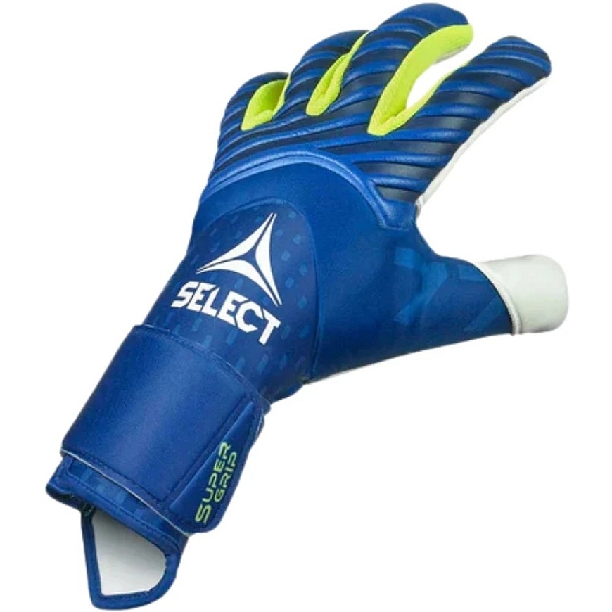 Вратарские перчатки Select Super Grip 77 v26 синие 500093 (10,5) – 2