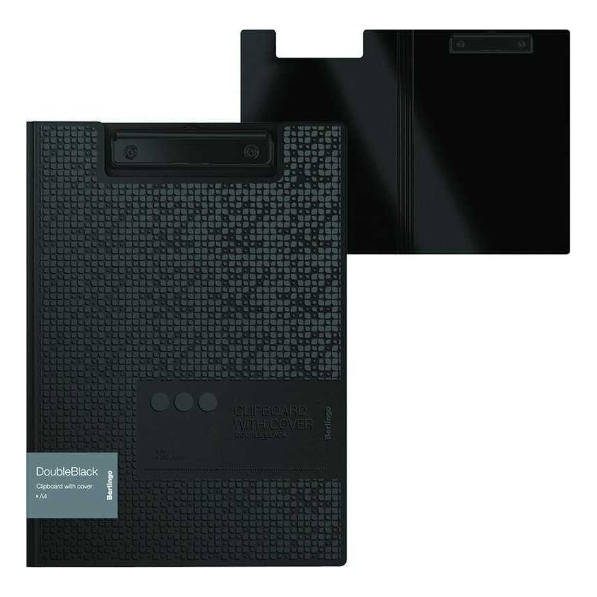 Clipboard with Clip Black, 1 pc. Berlingo, Double Black – 2