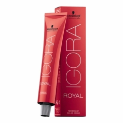 Wella Professionals Schwarzkopf Professional, Igora Royal, permanent hair dye, 7-65 medium light chocolate gold shade, 60 ml for
