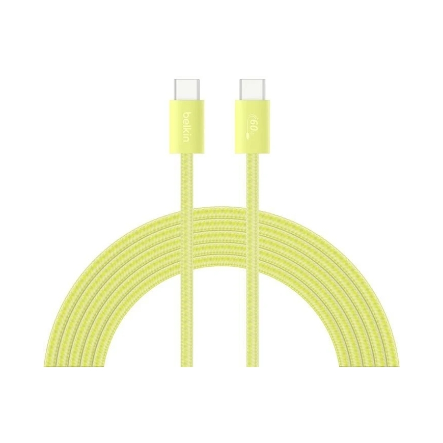 Belkin Boost Charge USB-C/USB-C 30 W -laturi PD:llä, musta + kaapeli WCA008kq2MGR-B6 – 2