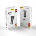 Dudao R4Max 55W USB-C/USB-A Auto Laturi Harmaa Dudao R4Max 55W USB-C/USB-A Auto Laturi Harmaa