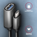 Axagon RUCM-AFAC kabelių lizdinio / kištukinio jungčių tipo keitiklis USB C USB A Pilka Axagon RUCM-AFAC kabelių lizdinio / kištukinio jungčių tipo keitiklis USB C USB A Pilka