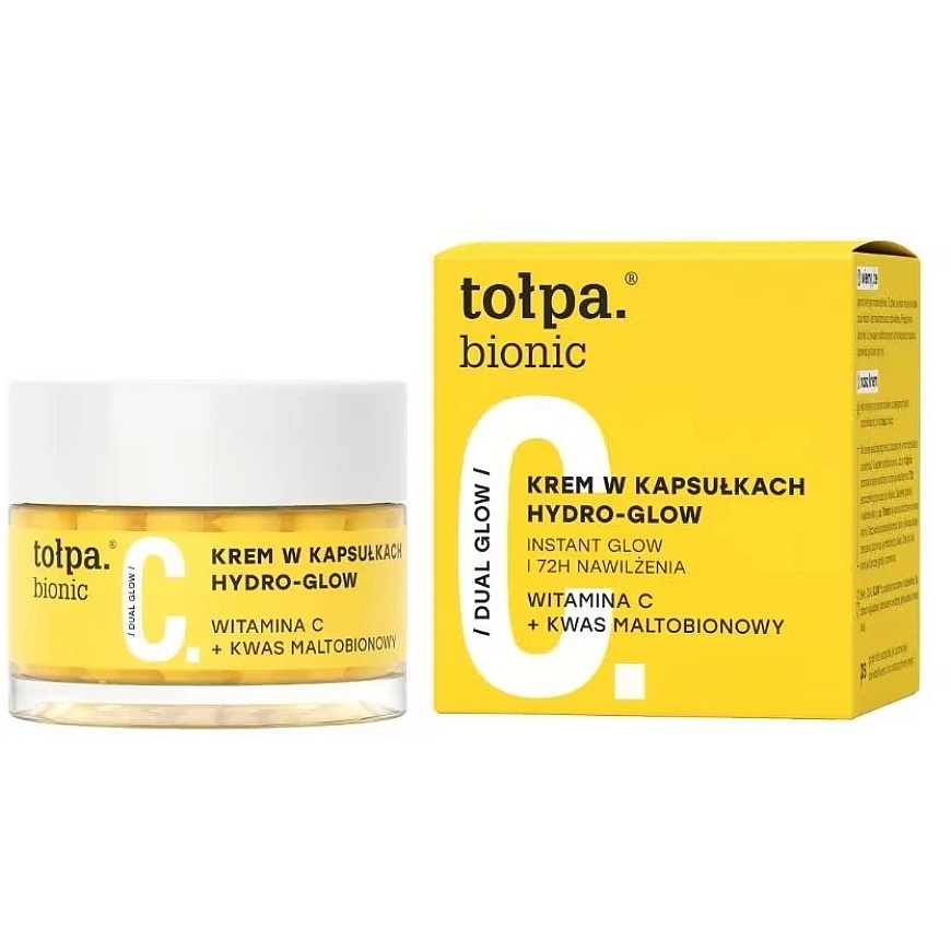 Крем Topa Bionic Dual Glow с гидро-глоу капсулами 60 г